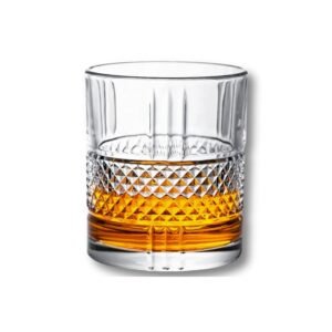 VILON Premium Stylish Old Fashion Rocks Tumblers Lead-Free Whiskey Glasses for Scotch Bourbon Cognac Brandy Cocktail Whiskey